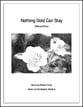 Nothing Gold Can Stay SAB choral sheet music cover